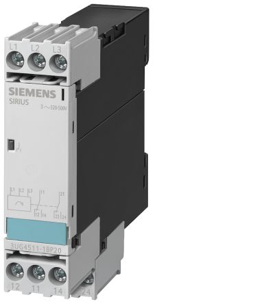 Siemens 3GU Überwachungsrelais 3-phasig, 2-poliger Wechsler Überspannung