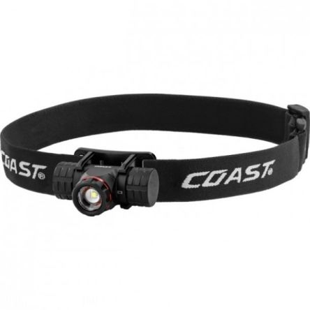 Coast XPH25R LED Stirnlampe 400 Lm, CR123 Akku