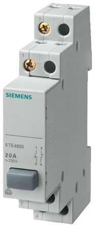 Siemens SENTRON 5TE4 Drucktaste Für Grüne Blaue Lampen / 20A
