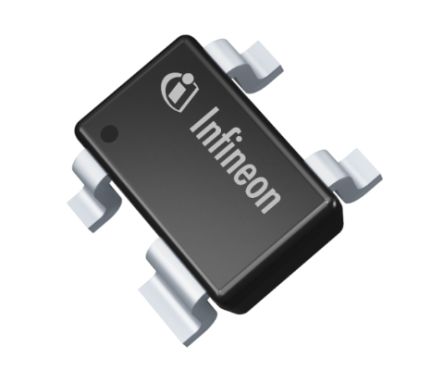 Infineon BFP760H6327XTSA1 SMD, NPN HF-Transistor 4 V / 70 MA, SOT-343 4-Pin