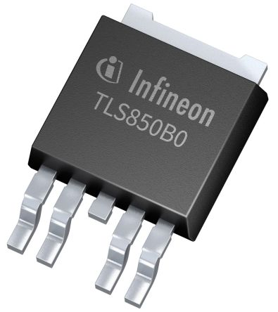 Infineon Regulador De Tensión De Caída Baja TLS850B0TEV33ATMA1, 500mA PG-TO252, 5 Pines