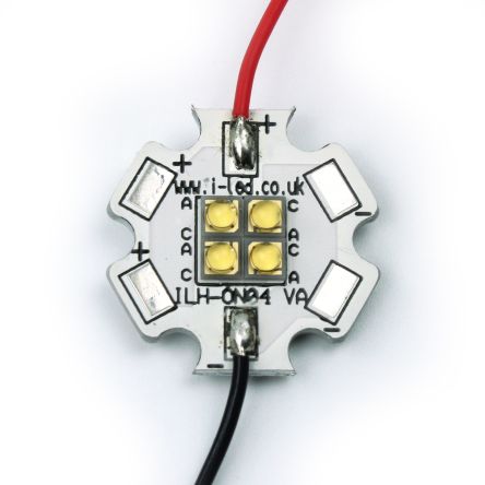 Intelligent LED Solutions ILS, LED-Array Neutralweiß, 4-LEDs 1080 Lm-Typ, 4000K 3868mW