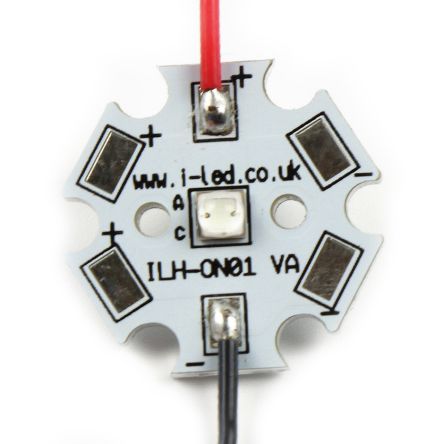 Intelligent LED Solutions ILS ILH-OC01-ST90-SC221-WIR200., OSCONIQ C2424 1 PowerStar LED Array, 1 (5700K)