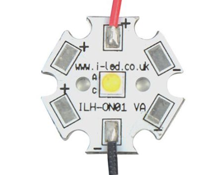 Intelligent LED Solutions Array LED ILS ILH-PC01-BLUE-SC221-WIR200., Blu 900mW