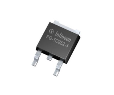 Infineon IPD50P04P413ATMA2 P-Kanal, SMD MOSFET 40 V / 50 A, 3-Pin DPAK (TO-252)