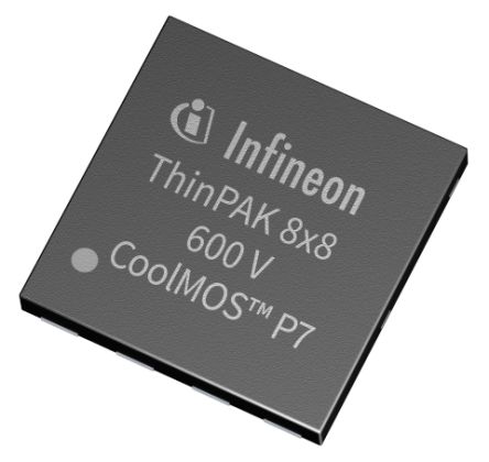 Infineon IPL60R125P7AUMA1 N-Kanal, SMD MOSFET 600 V / 27 A, 5-Pin ThinPAK 8 X 8