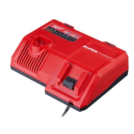 Milwaukee 12V, 18V 电动工具充电器, M12-M18 系列, 锂离子, 使用于M12 和 M18 系统