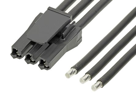 Molex Conjunto De Cables Super Sabre, Long. 600mm, Con A: Hembra, 3 Vías, Paso 7.5mm