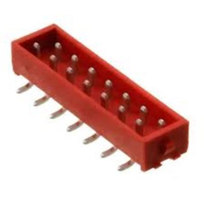 TE Connectivity Micro-MaTch Leiterplatten-Stiftleiste Vertikal, 10-polig / 2-reihig, Raster 1.27mm
