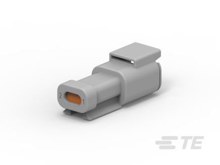 TE Connectivity, DTM Automotive Connector Plug 2 Way