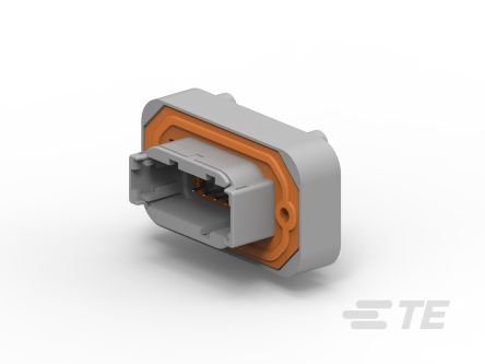 TE Connectivity DTM Automotive, Kfz-Steckverbinder,, Stecker, 12-polig / 2-reihig, 7.5A