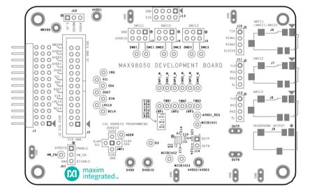 Maxim Integrated MAX98050EVSYS# Development Kit, Evalution Platform