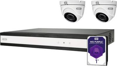 ABUS Security-Center Système CCTV TVVR33622D 2 Voies