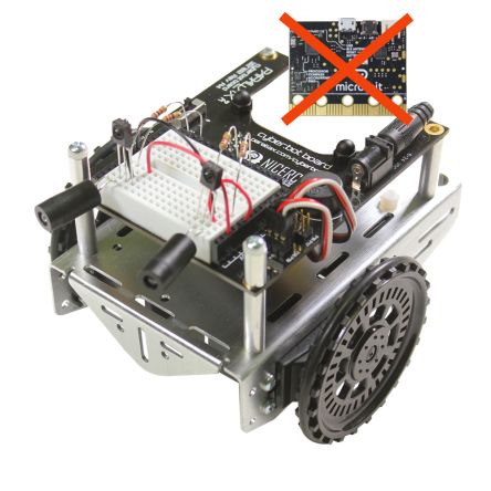 Parallax Inc Cyber:bot Robot Kit - KEINE Micro:Bit