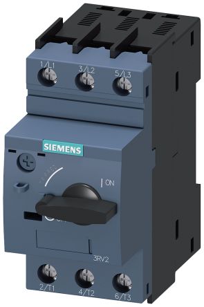 Siemens SIRIUS 3RV2 Motorschutzeinheit, 630 MA Last-Kontrollgerät 3 Eingänge 690 V SIRIUS Mit Stromwandler