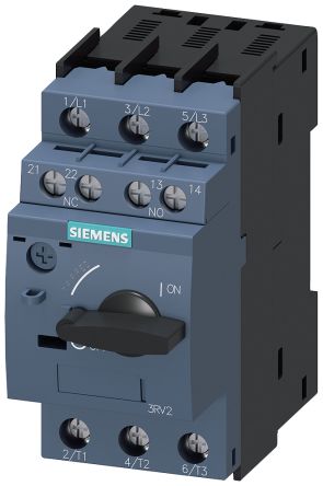 Siemens SIRIUS 3RV2 Motorschutzeinheit, 630 MA Last-Kontrollgerät 3 Eingänge 690 V SIRIUS Mit Stromwandler