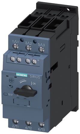 Siemens SIRIUS 3RV2 Motorschutzeinheit, 36 A Last-Kontrollgerät 3 Eingänge 690 V SIRIUS Mit Stromwandler