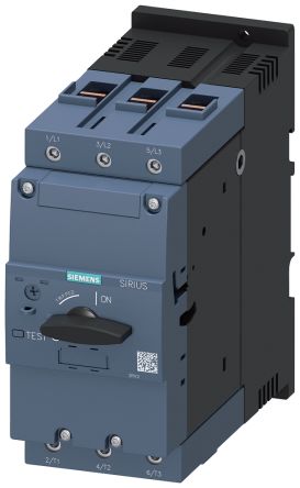 Siemens SIRIUS 3RV2 Motorschutzeinheit, 75 A Last-Kontrollgerät 3 Eingänge 690 V SIRIUS Mit Stromwandler