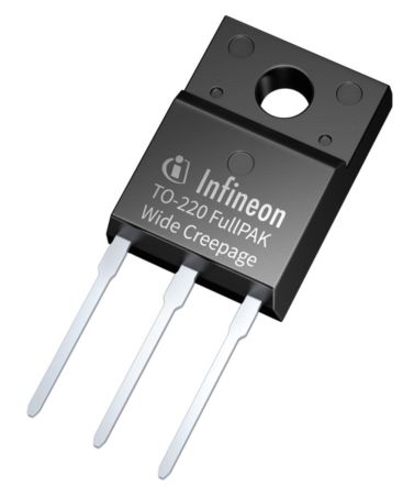 Infineon MOSFET IPAW70R950CEXKSA1, VDSS 700 V, ID 7,4 A, TO-220 FP De 3 Pines