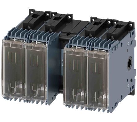 Siemens Interruptor Seccionador Con Fusible, 32A, 4, Fusible NH00, NH000 SENTRON 3KF