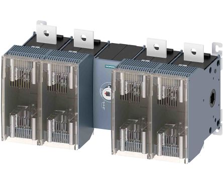 Siemens 3KF Sicherungstrennschalter 4-polig, 630A, 8 Schließer/8 Öffner, SENTRON, NH2, NH3 Sicherungsgröße