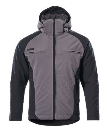 Mascot Workwear 16002 DARMSTADT Black/Grey Winter Jacket, XL