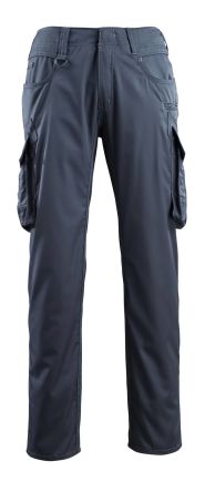 Mascot Workwear INGOLSTADT Unisex Hose, Baumwolle, Polyester Dunkles Marineblau, Größe 44 / 35Zoll X 82cm