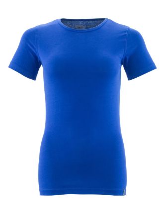 Mascot Workwear Camiseta De Manga Corta Para Mujer, De Algodón Orgánico, De Color Azul Real, Talla L
