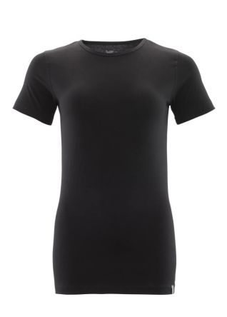 Mascot Workwear Black Organic Cotton Short Sleeve T-Shirt, UK- XL, EUR- XL