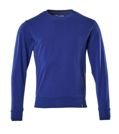 Mascot Workwear 20484 Herren Sweatshirt, Organische Baumwolle Königsblau, Größe S