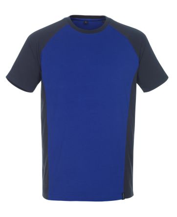 Mascot Workwear T-shirt Manches Courtes Bleu Foncé, Bleu Roi 50567 POTSDAM Taille XXL, Coton, Polyester