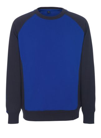 Mascot Workwear 50570 Unisex Sweatshirt, Polyester; Baumwolle Dunkles Marineblau, Königsblau, Größe S