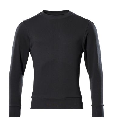 Mascot Workwear 51580 Black Polyester, Cotton Men's Work Sweatshirt XS