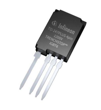 Infineon IGBT, IKY75N120CS6XKSA1, N-Canal, 75 A, 1.200 V, TO-247 MÁS, 4-Pines 1