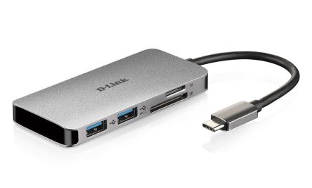 D-Link Hub USB DUB-M610, USB 3.0 2 Ports, USB C
