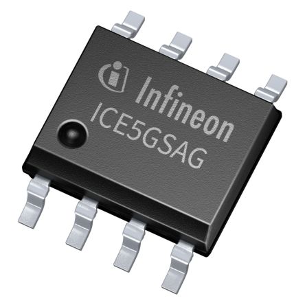 Infineon Convertidor Ac-dc ICE5GSAGXUMA1, DSO-8, 8 Pines