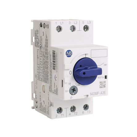 디바이스마트,,,140MP-A3E-B25,Rockwell Automation 2.5 A Bulletin 140MP MPCB Motor Protection Unit, 480/600 V / 218-8488