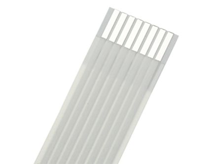Molex Flachbandkabel FFC, 8-adrig, Raster 1mm