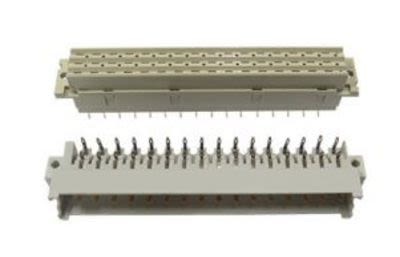 Amphenol Communications Solutions Conector DIN 41612 Macho Ángulo De 90° De 48 Contactos Serie DIN 41612, Paso 5.08mm