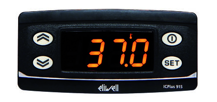 Eliwell ICPlus 915 Controller Tafelmontage, 2 X Relais Ausgang, 230 V, 74mm