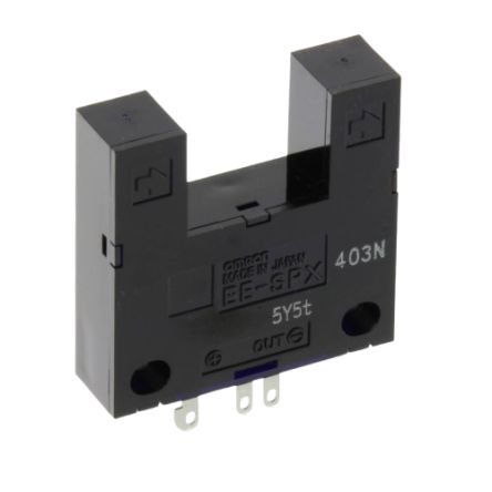 Omron Through Beam Photoelectric Sensor, Fork Sensor, 13 mm Detection Range
