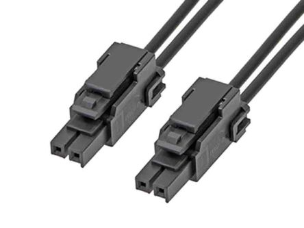 Molex Conjunto De Cables Ultra-Fit 217465, Long. 150mm, Con A: Hembra, 2 Vías, Con B: Hembra, 2 Vías, Paso 3.5mm