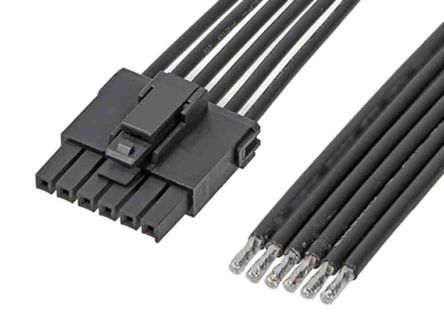 Molex Ultra-Fit Platinenstecker-Kabel 217466 Ultra-Fit / Offenes Ende Buchse Raster 3.5mm, 150mm