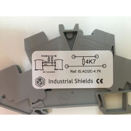 Industrial Shields端子排, 附件, 用于I2C 连接