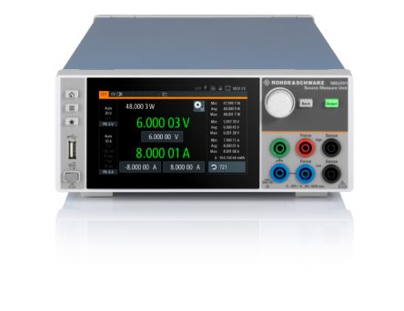 Rohde & Schwarz NGU Sourcemeter 60 W, 0 V→ / 8 A, 0 → 10 KΩ