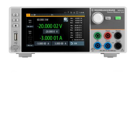 Rohde & Schwarz Medidor De Fuente NGU401COM, Calibrado RS