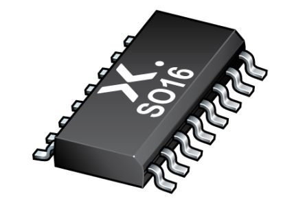 Nexperia 8 8-Bit-Register 74HC Adressierbar D-Typ 1-Bit CMOS, SO16 16-Pin