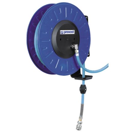 PREVOST 1/2 In G 16x24mm Hose Reel 10 Bar 25m Length, Wall Mounting