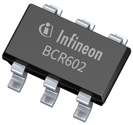 Infineon LED-Treiber IC 8 → 60 V, 1–10 V, PWM Dimmung, 360mW 6-Pin