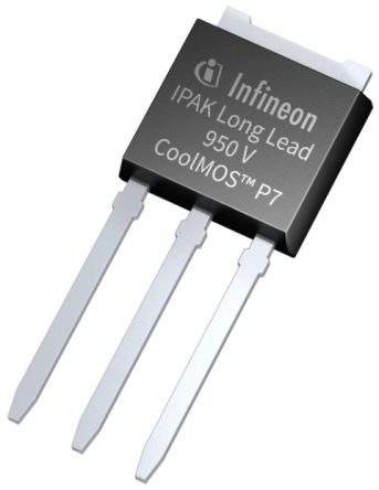 Infineon CoolMOS P7 SJ IPU95R3K7P7AKMA1 N-Kanal, THT MOSFET 950 V / 2 A, 3-Pin IPAK (TO-251)